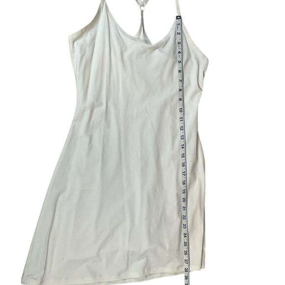 Outdoor Voices Exercise Dress White Small Adjustable Straps Shorts Pockets - Picture 8 of 12